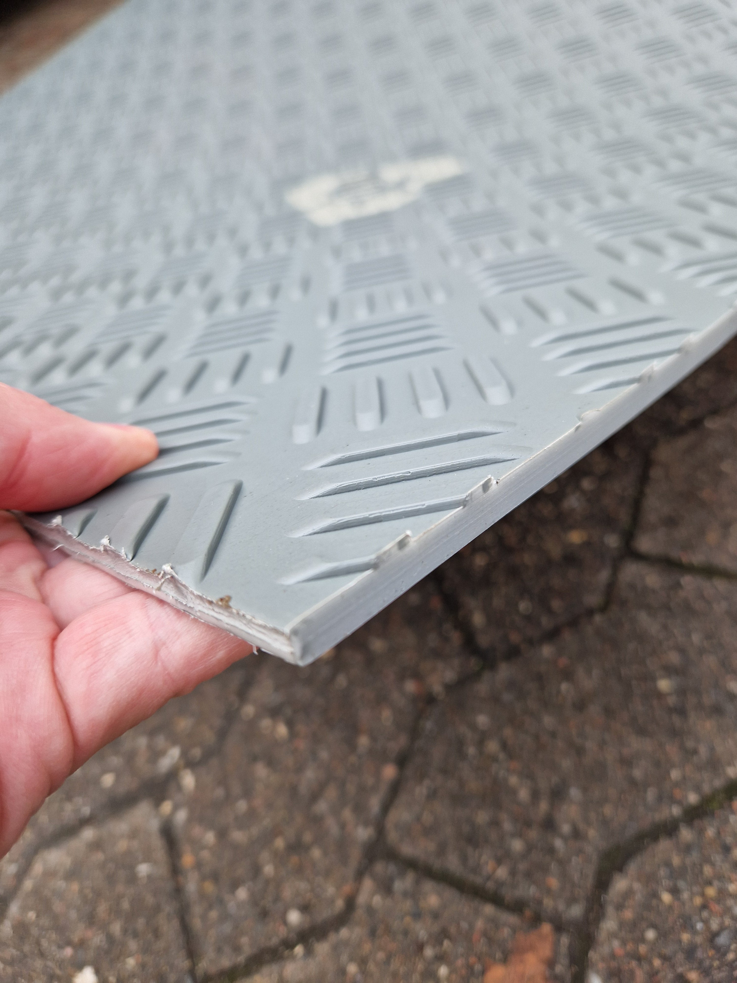 Køreplade 180x100cm.