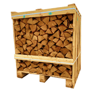 Birkebrænde Ovntørret halvt brændetårn 1m3