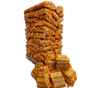 Ovntørt Birk i sække - 1,8m3 brændetårn