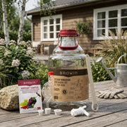 BROWIN EASY WINEMAKING KIT 15L – NEM START PÅ HJEMMELAVET VIN