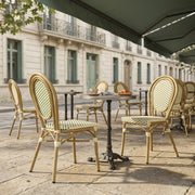Paris Caféstol u. armlæn - Fransk flet