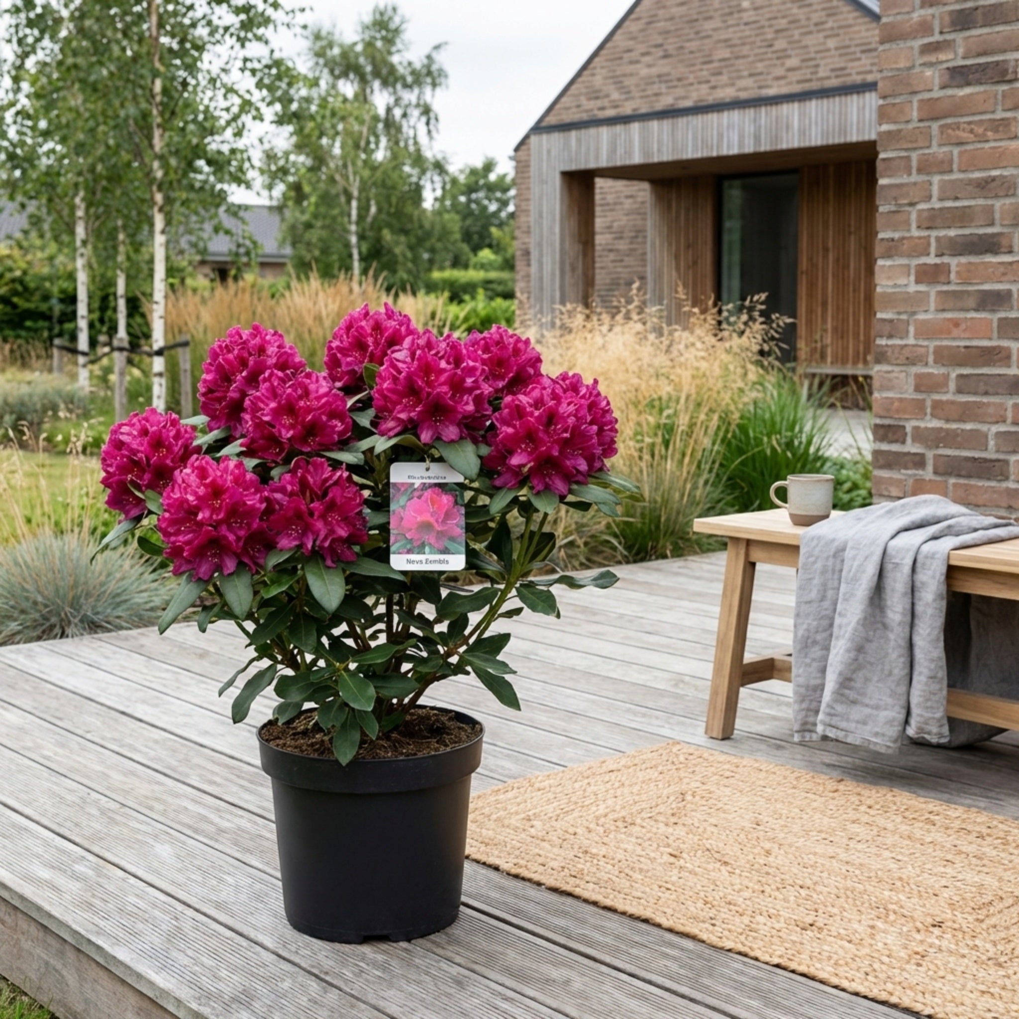 Rhododendron 60-80 cm (Rhododendron 'Nova Zembla')