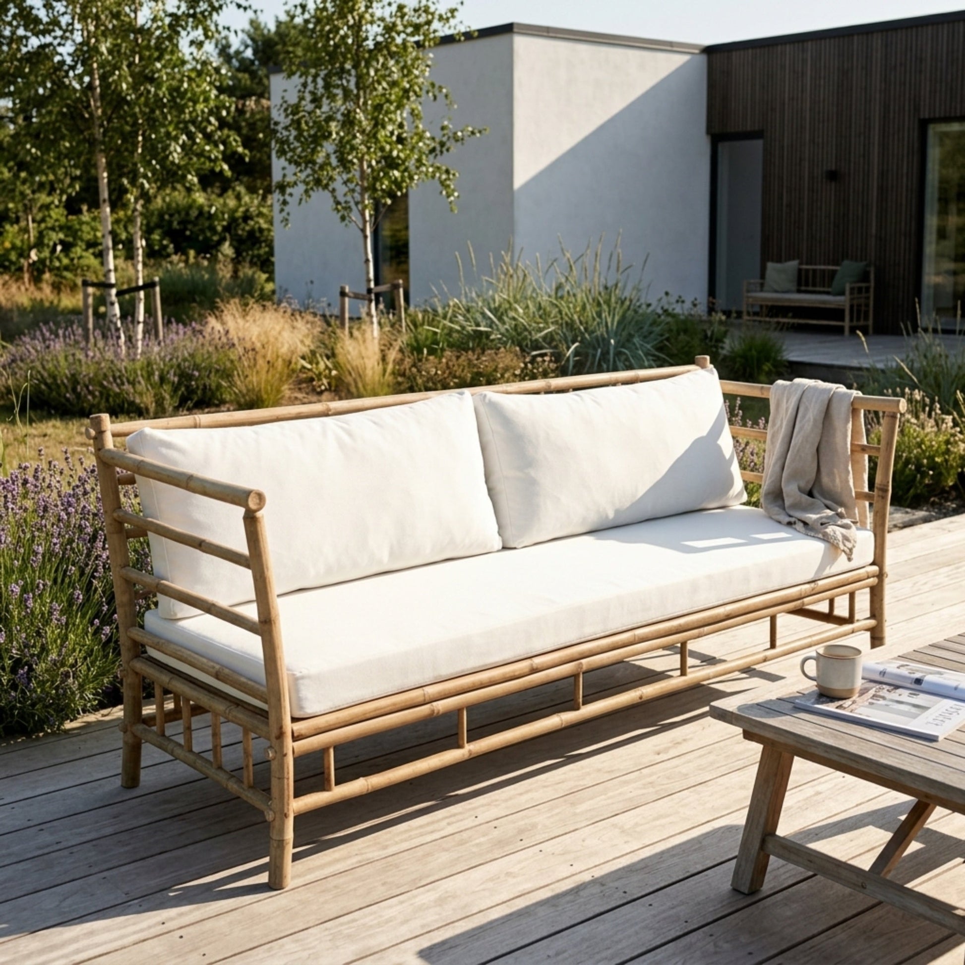 Bambus soda Mijas 3 seater sofa  Nordicwoods