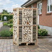 Avnbøg brænde - Tørt - Brændetårn - KLAR TIL SÆSONEN