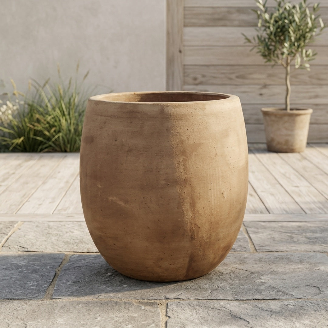 Havekrukke 'Olea choco' - naturlig terracotta