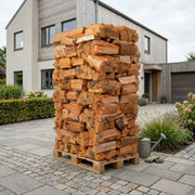 Ovntørt Avnbøg i sække - helt brændetårn