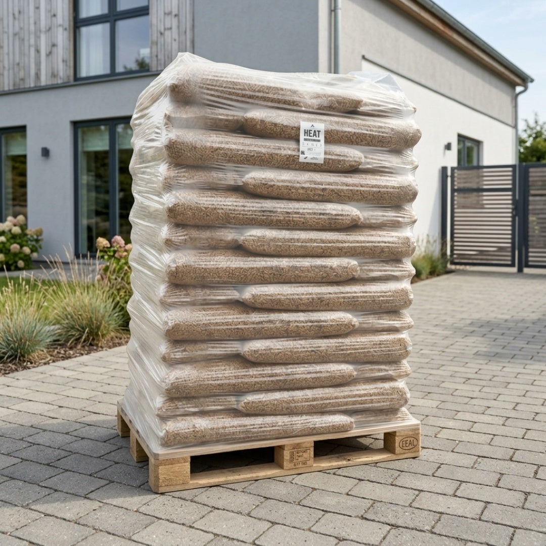 Heat Premium Mix 6+8 mm Træpiller 832 kg