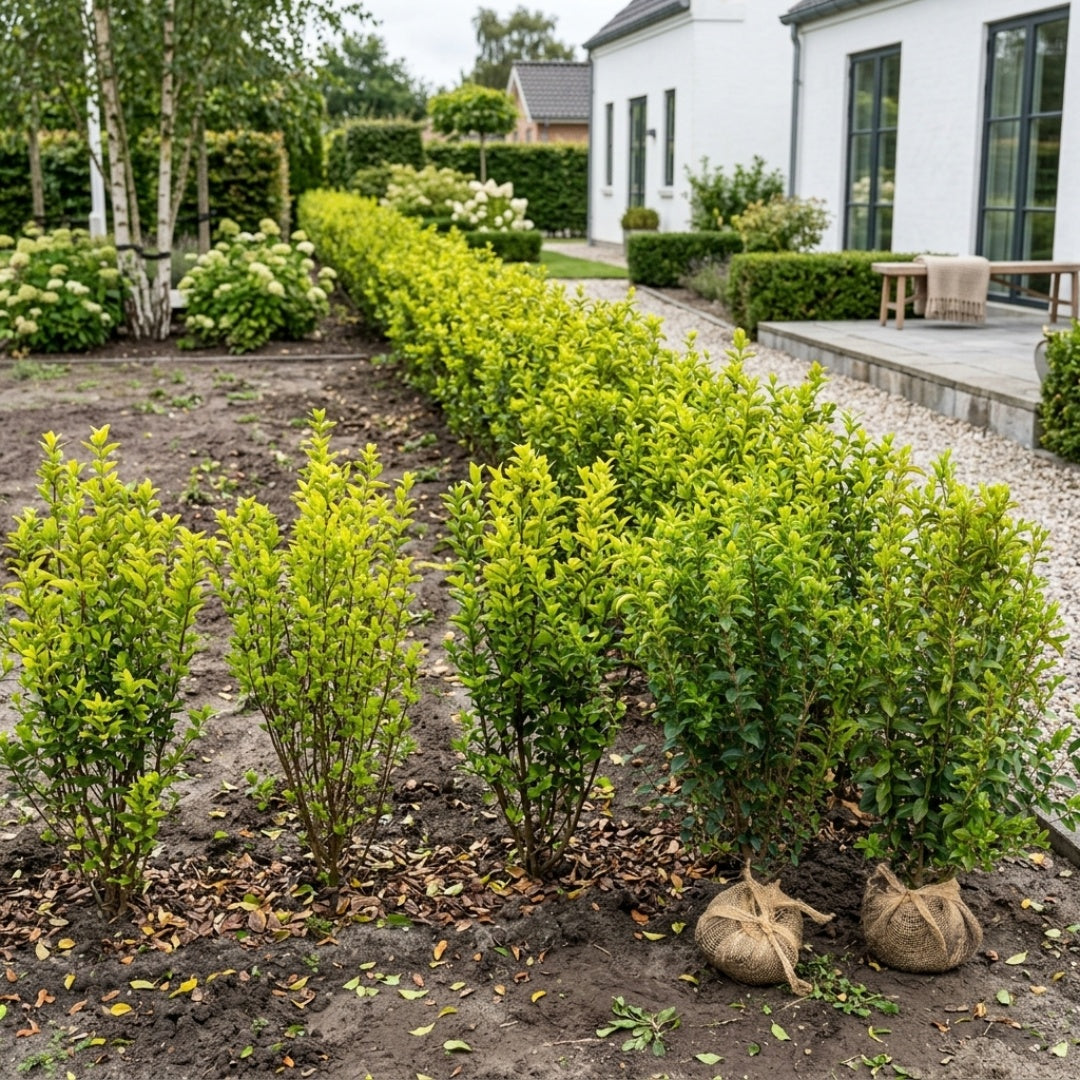 Stedsegrøn Liguster (Ligustrum Ovalifolium) 80-100cm