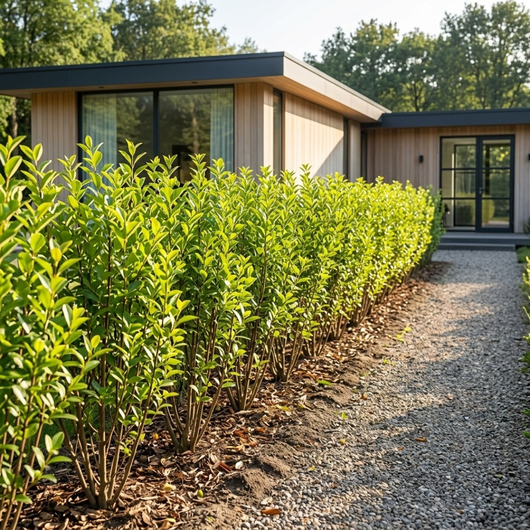 Stedsegrøn Liguster (Ligustrum Ovalifolium) 125-150cm.