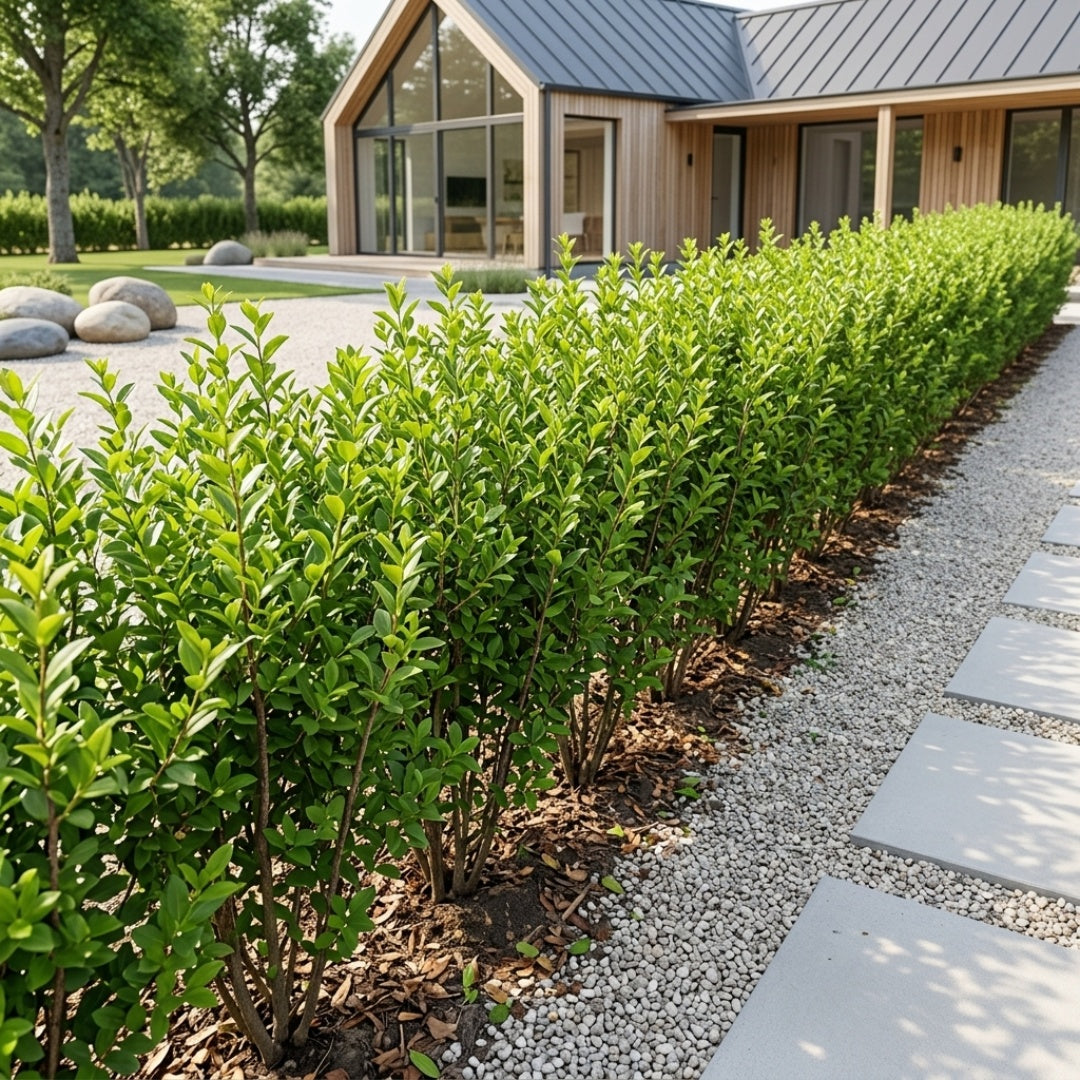 Stedsegrøn Liguster (Ligustrum Ovalifolium) 80-100cm.