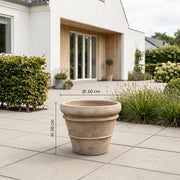 Havekrukke 'Florae choco' - naturlig terrocotta