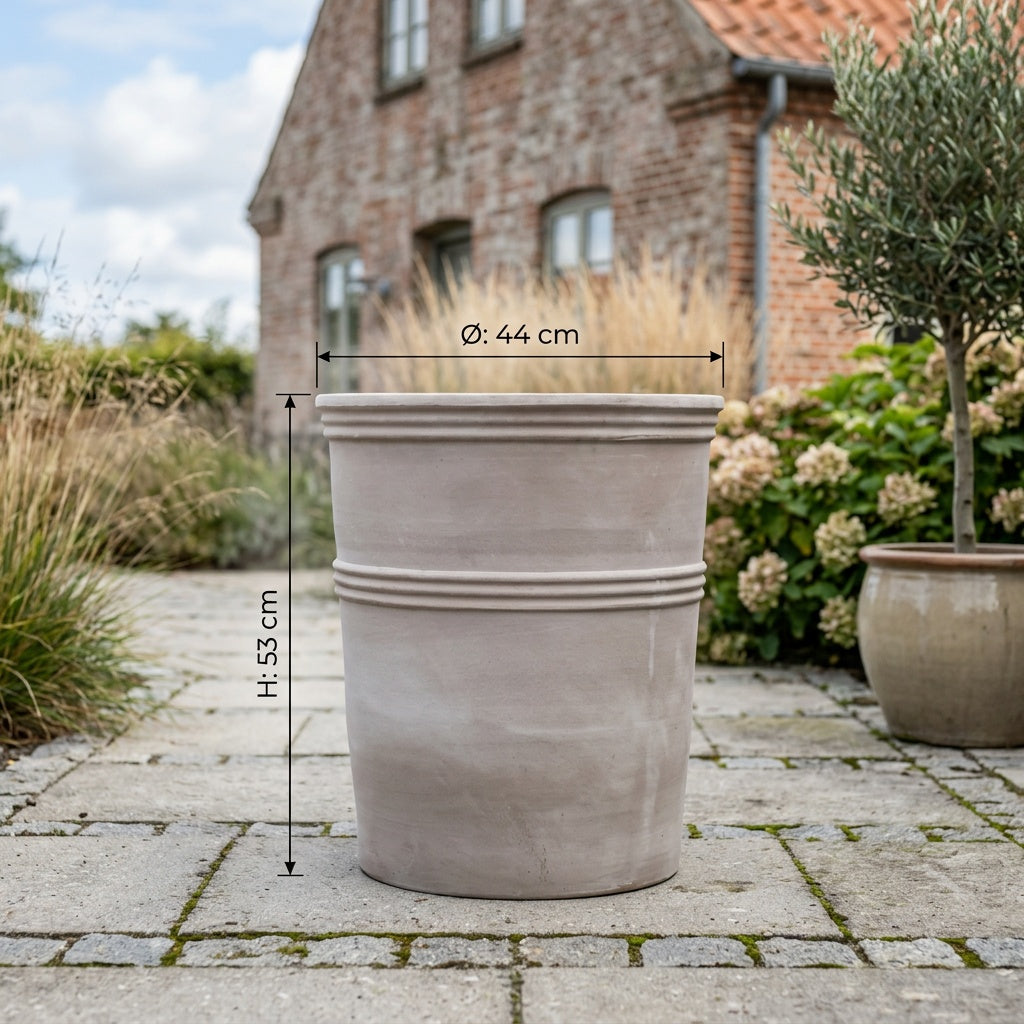 Havekrukke 'Terravita' - naturlig terrocotta