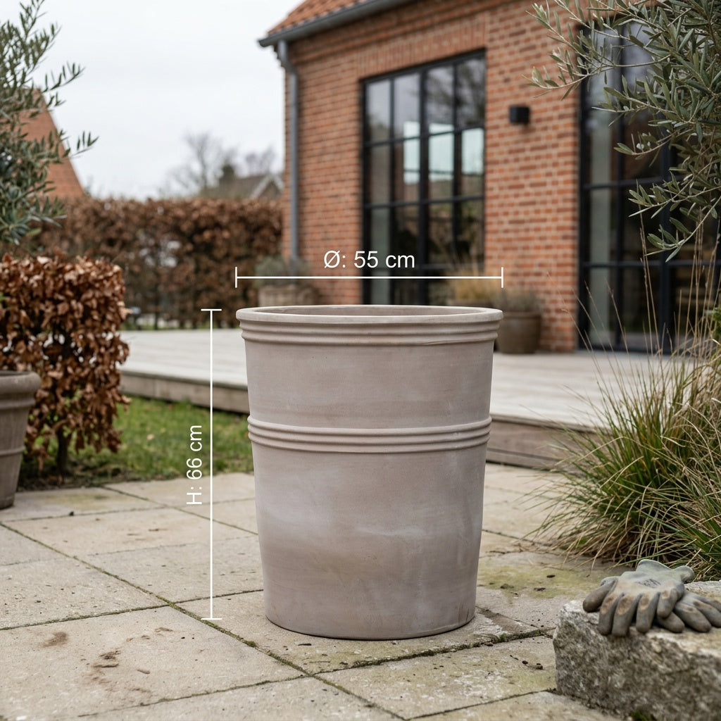 Havekrukke 'Terravita' - naturlig terrocotta