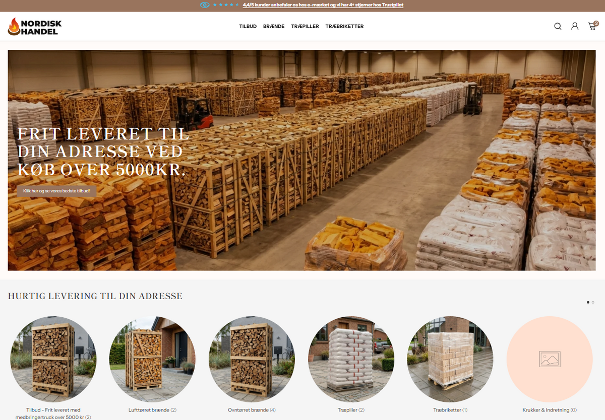 Nordisk Handel forside
