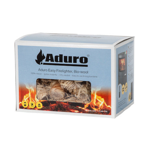 Aduro easy firelighter bio wool hos Nordicwoods